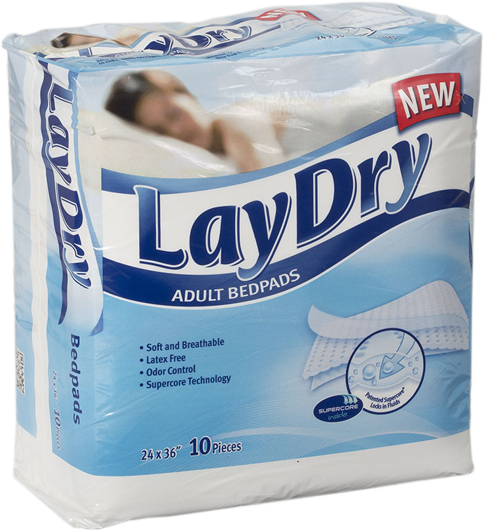 LayDry Adult Bed Pads