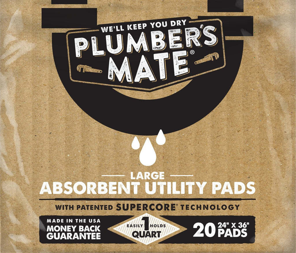 Blue Plumber's Mate 1.5 Quart Absorption Pad (Closeout)