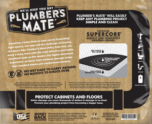 Blue Plumber's Mate 1.5 Quart Absorption Pad (Closeout)